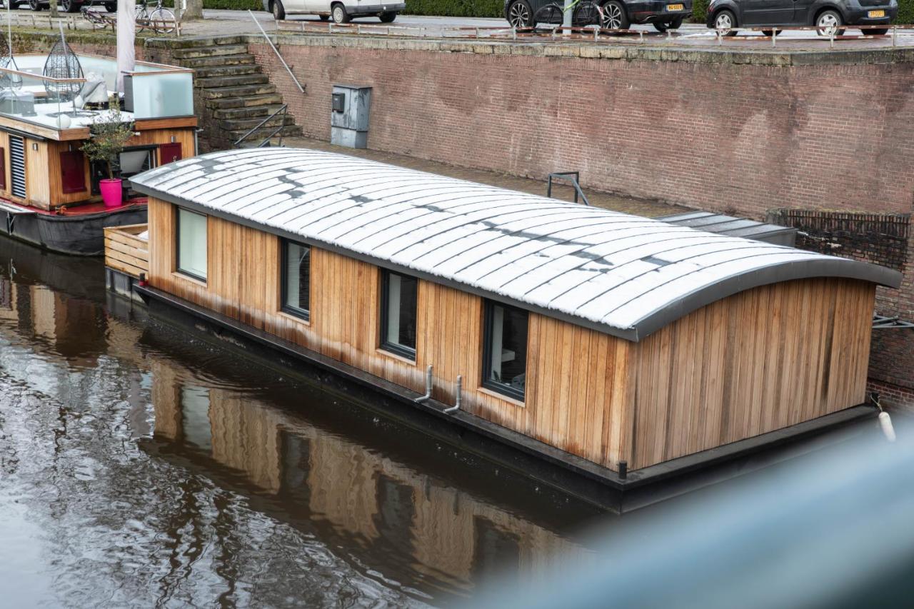 Hotel Wellnessboat De Michiel De Ruyter Groninga Exterior foto